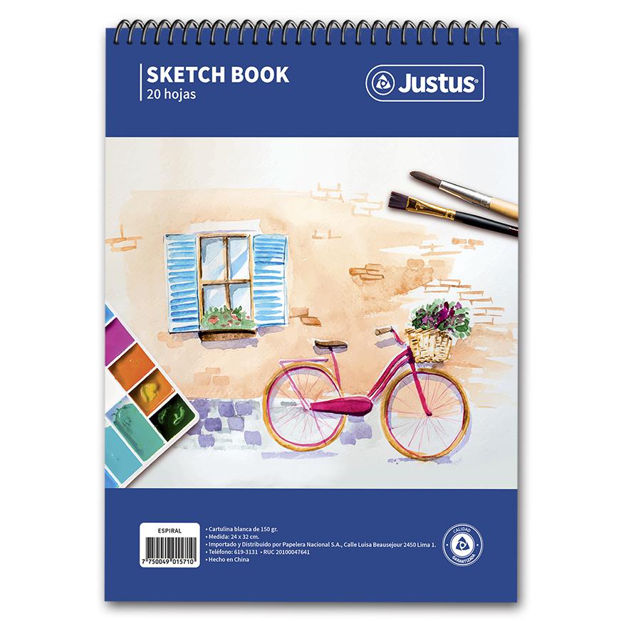 BLOCK DIBUJO ANILL 20HJS JUSTUS