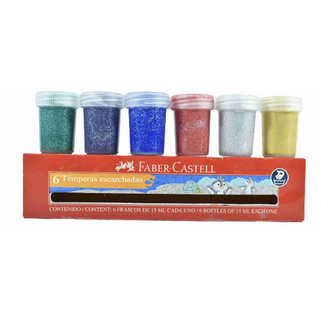 TEMPERA ESCARCHADA 15 ML FABER CASTELL