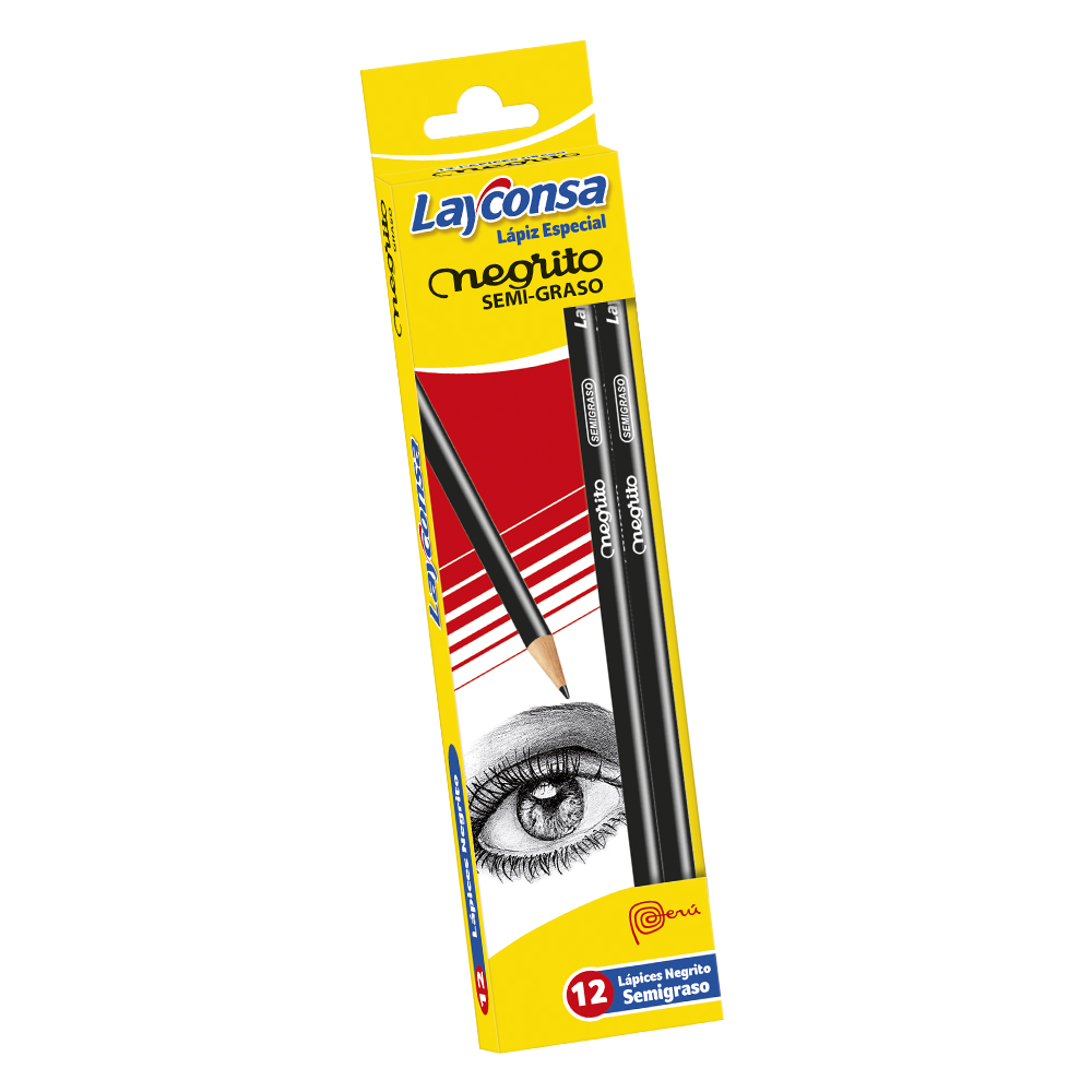 LAPIZ CARBONCILLO SEMIGRASO - LAYCONSA