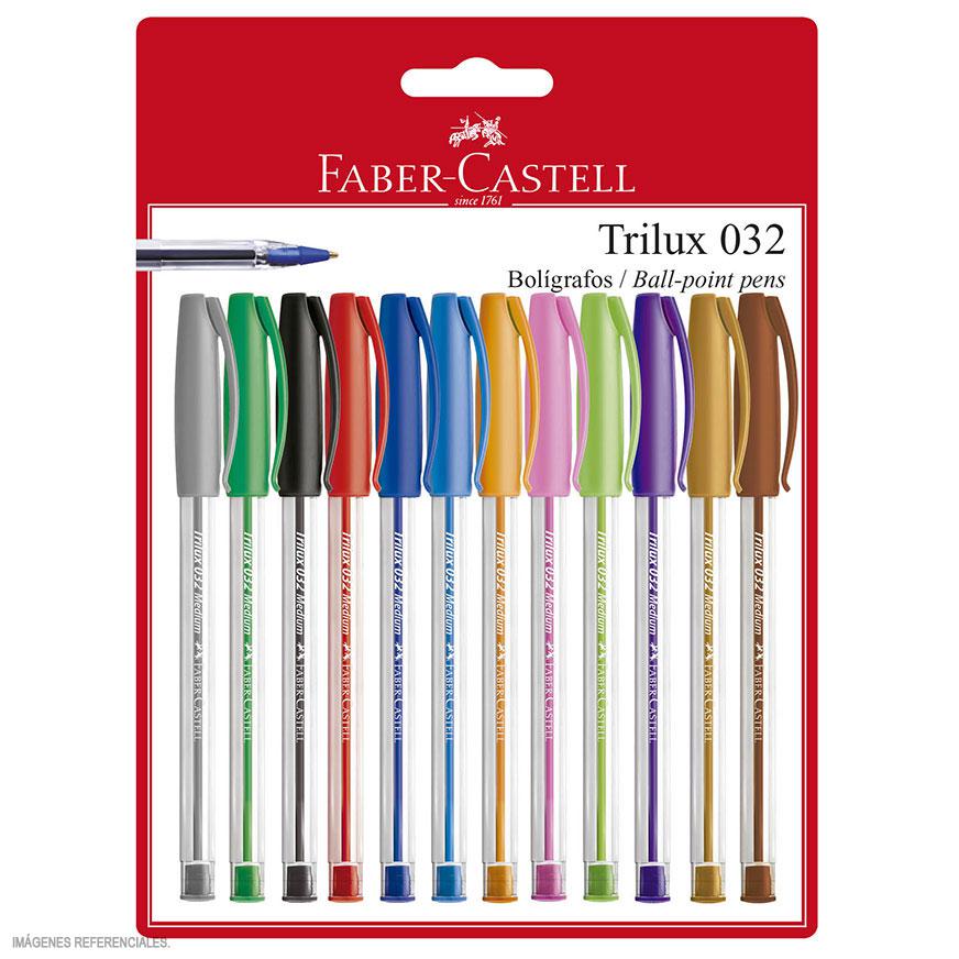 LAPICERO TRILUX 032 SET X12 - FABER CASTELL