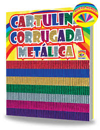 BLOCK CARTULINA CORRUGADO METALICA A4 ECO