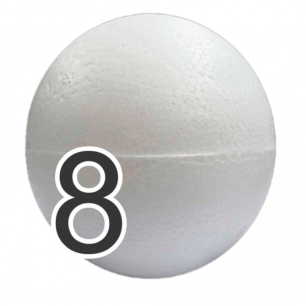 BOLA DE TECNOPOR # 8