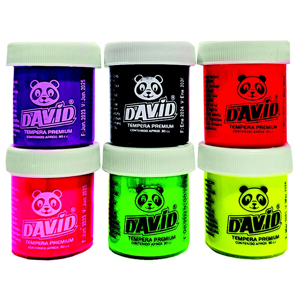 TEMPERA DAVID 30 ML NEON