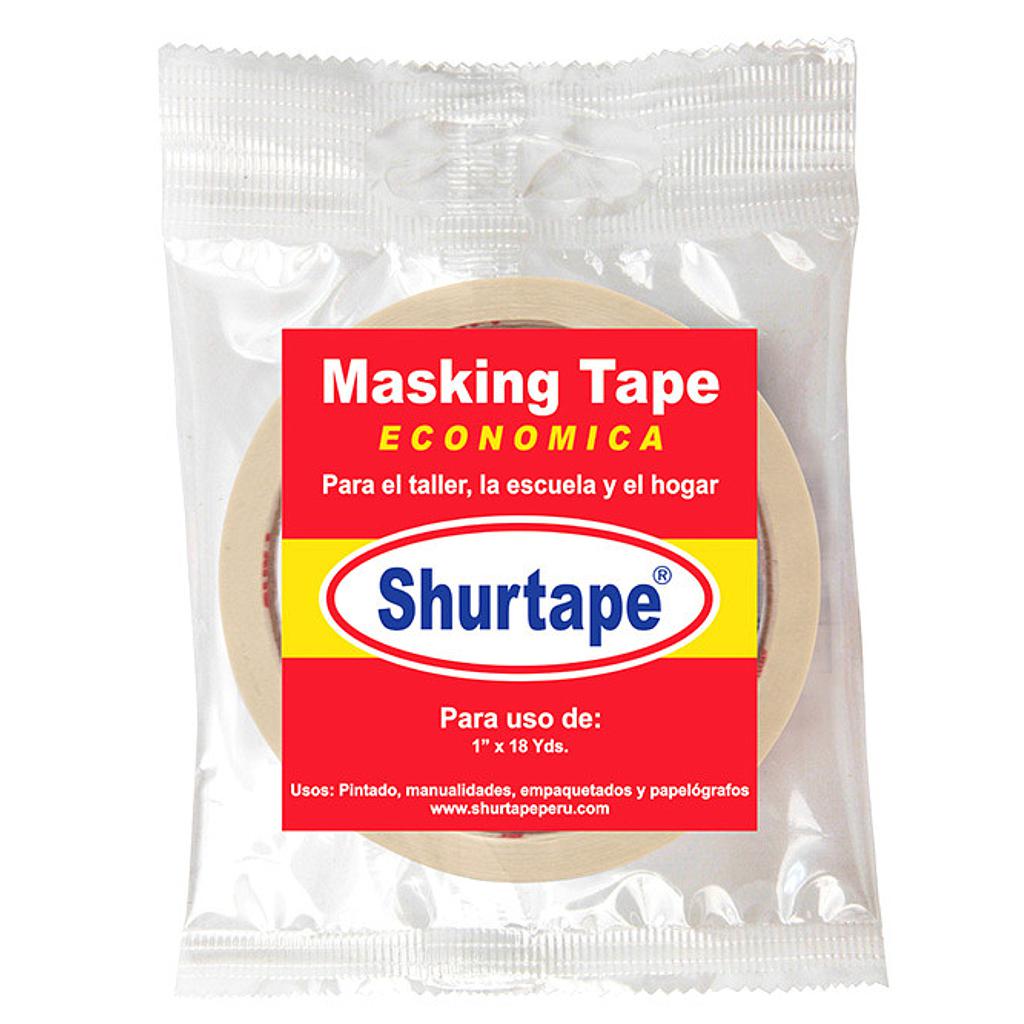 CINTA MASKING 1´´ X 15 YD - SHURTAPE