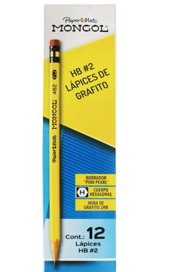 LAPIZ TRIANGULAR HB2 - MONGOL
