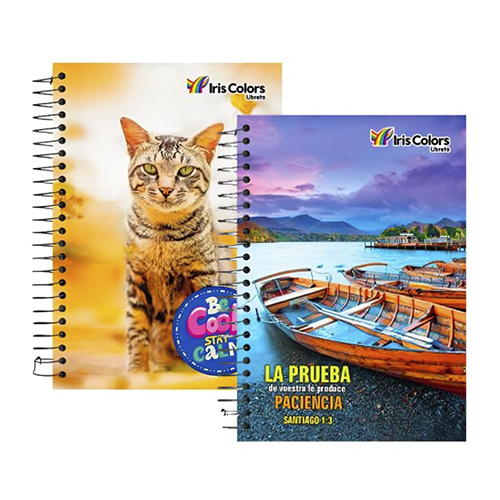 LIBRETA DE APUNTE ANILLADO 