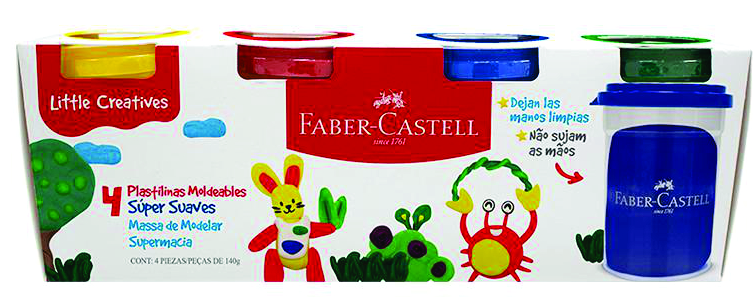 MASITA MOLDEABLE STANDARD X 4 - FABER CASTELL