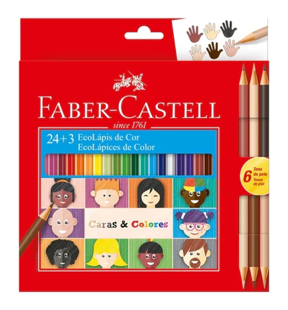 COLORES DELGADO x 24 + 3 FABER CASTELL