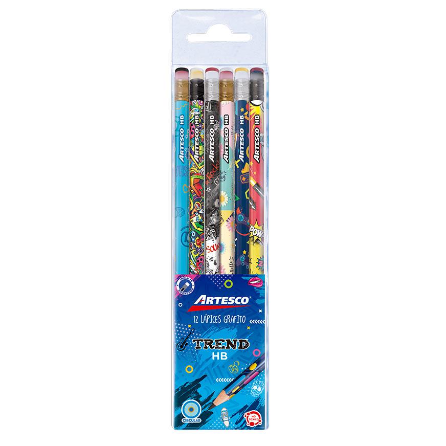 LAPIZ 2B FANTASIA C/DISEÑO - ARTESCO
