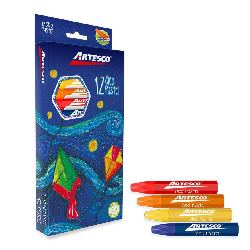 OLEO PASTEL X 12 JUMBO - ARTESCO