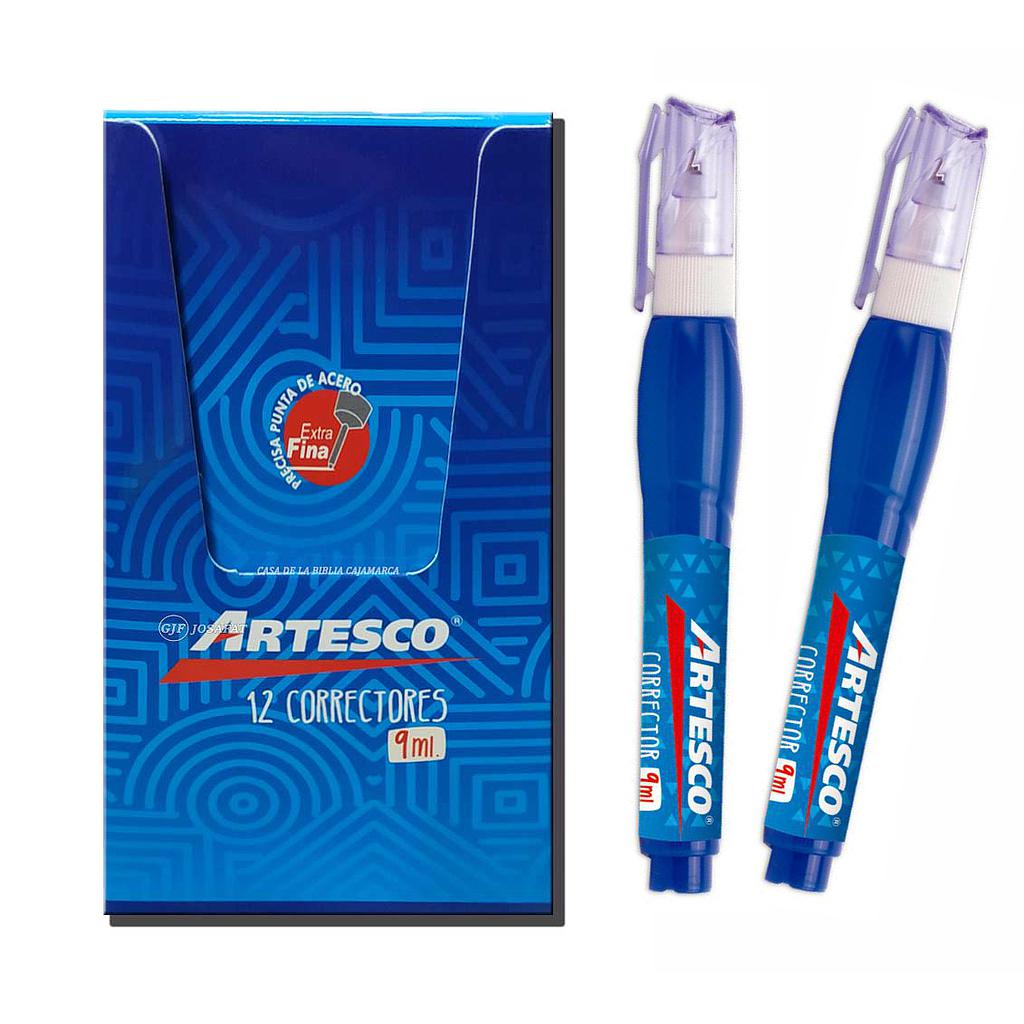 CORRECTOR  T/LAPICERO 9ml - ARTESCO