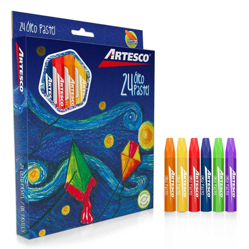 OLEO PASTEL X 24 - ARTESCO