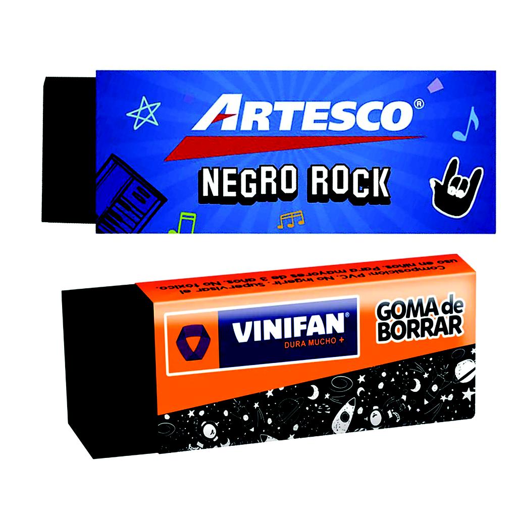 BORRADOR NEGRO GRANDE  - ARTESCO 