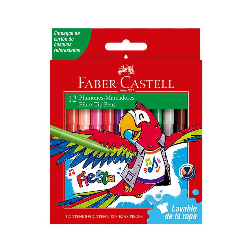PLUMON DELGADO X 12 FABER CARTON