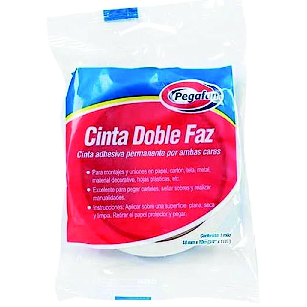 CINTA DOBLE FAZ 1/2´´ X 11YDS PEGAFAN