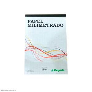 BLOCK  MILIMETRADO A4, 50HJS