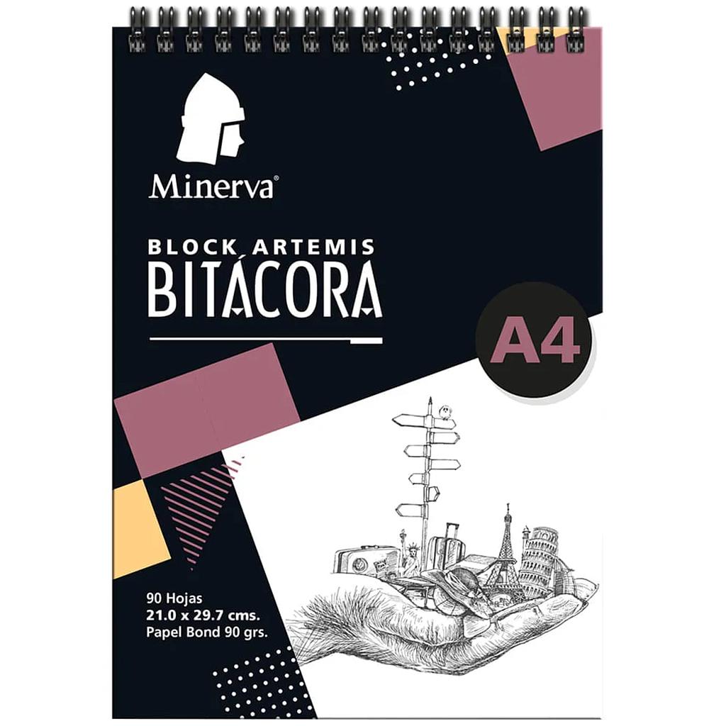 BLOCK BITACORA A4 - 90grs - MINERVA
