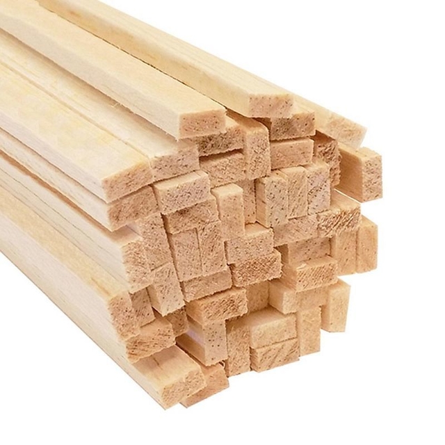 MADERA BALSA 8X8 / 7X7 MM 90CM