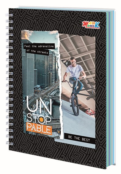 CUADERNO ANILLADO A5 # 160HJS - MARK BOOK