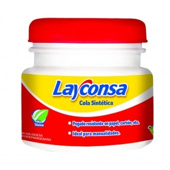 COLA GOMA POTE X 250 GR - LAYCONSA