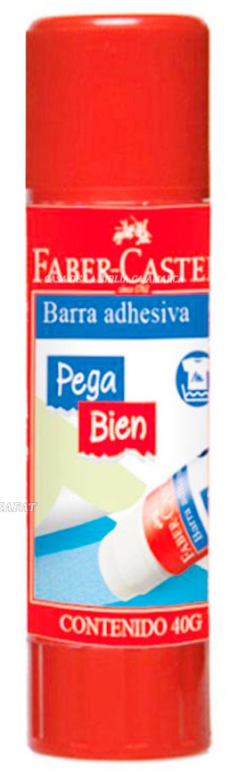 GOMA EN BARRA 40gr - FABER CASTELL