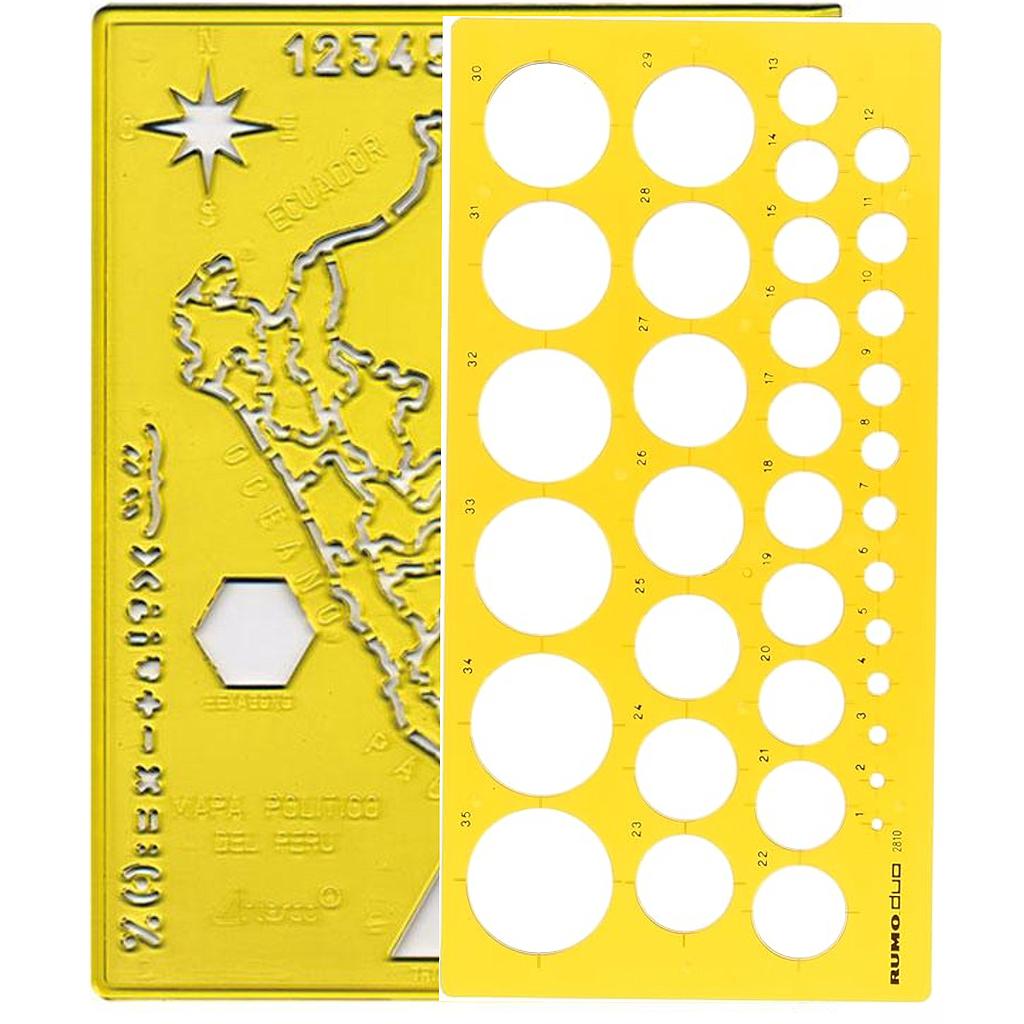 REGLA PLANTILLA DE FORMAS