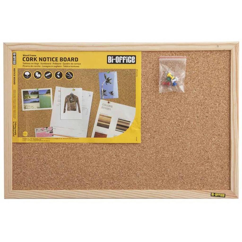 PIZARRA DE CORCHO 45X30 - BI-OFFICE