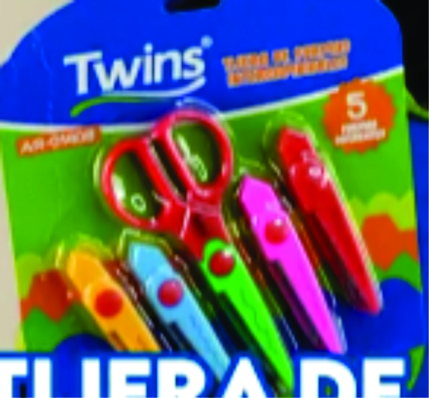 TIJERA DE MANUALIDADES X5 - TWINS