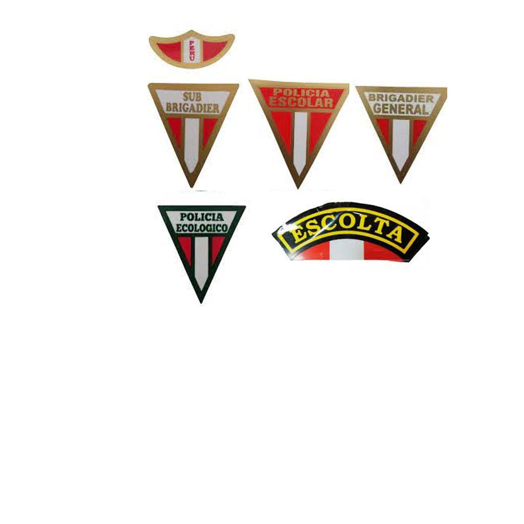 INSIGNIA POLICIA ESCOLAR ETC