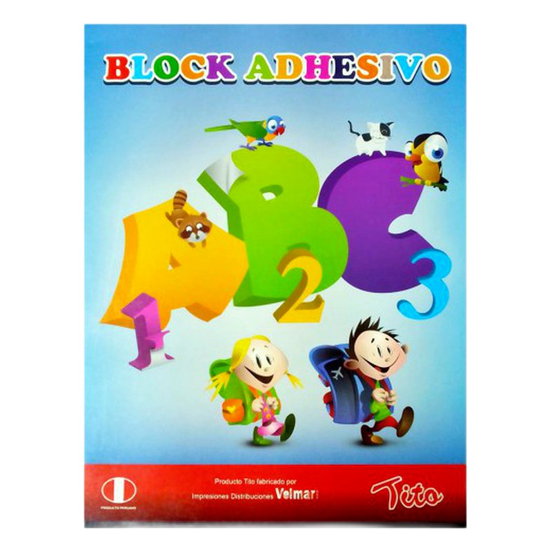 BLOCK ADHESIVO A-4  ECONOMICO