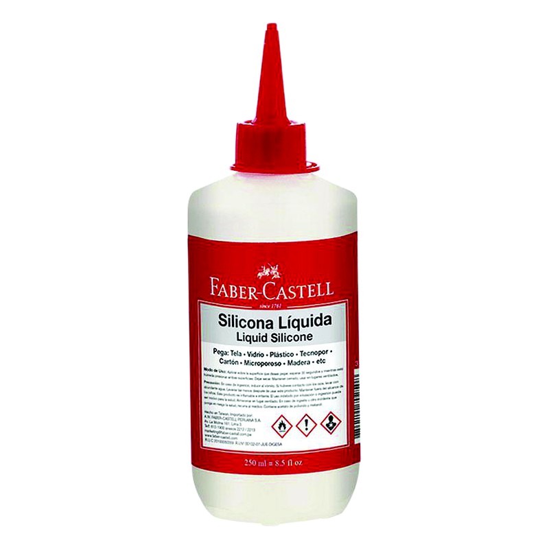 SILICONA LIQUIDA 250 ML FABER CASTELL