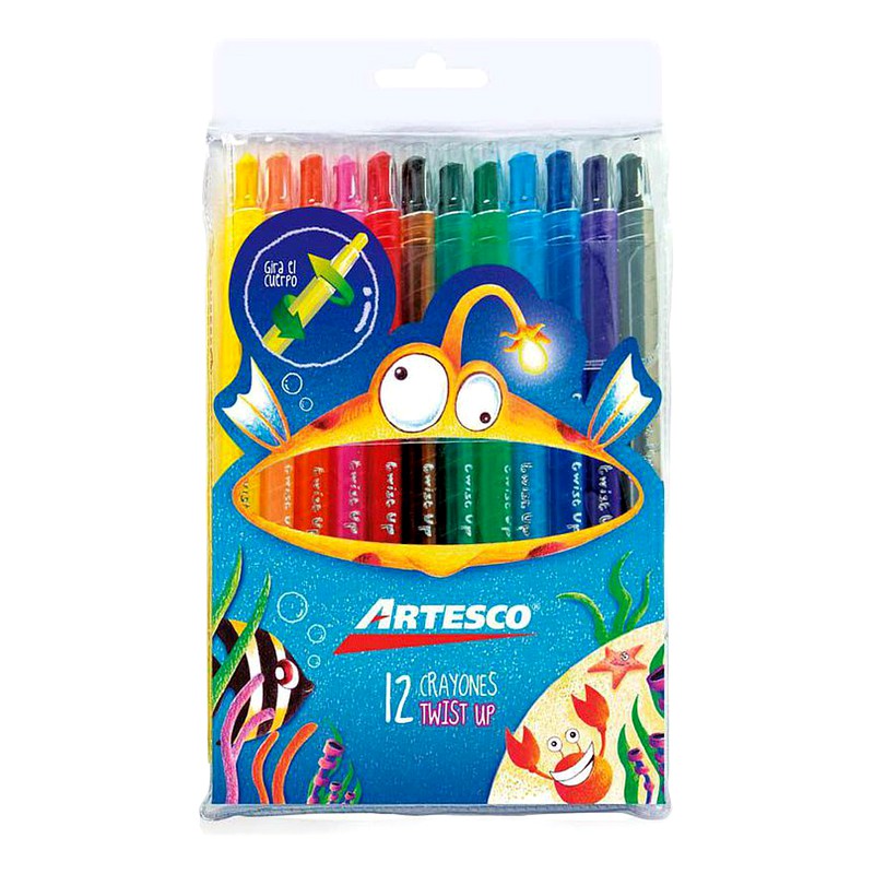 CRAYONES TWIST UP - ARTESCO