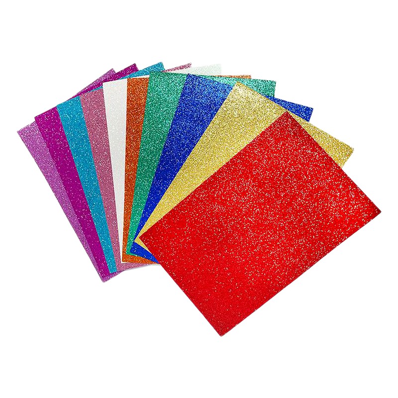 PAPEL ESCARCHADO 280 GRS PQT X 6  A4 DRAGON
