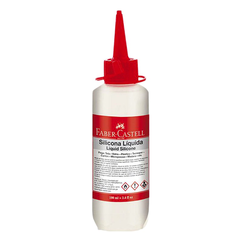 SILICONA LIQUIDA 100ml - FABER CASTELL / ARTESCO