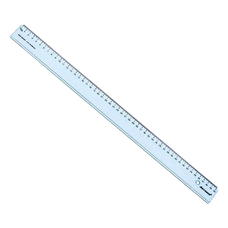 REGLA CRISTAL 50 CM ARTESCO 