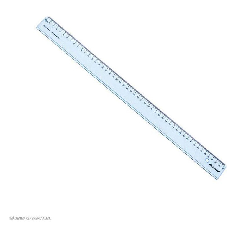 REGLA CRISTAL 50 CM ARTESCO 
