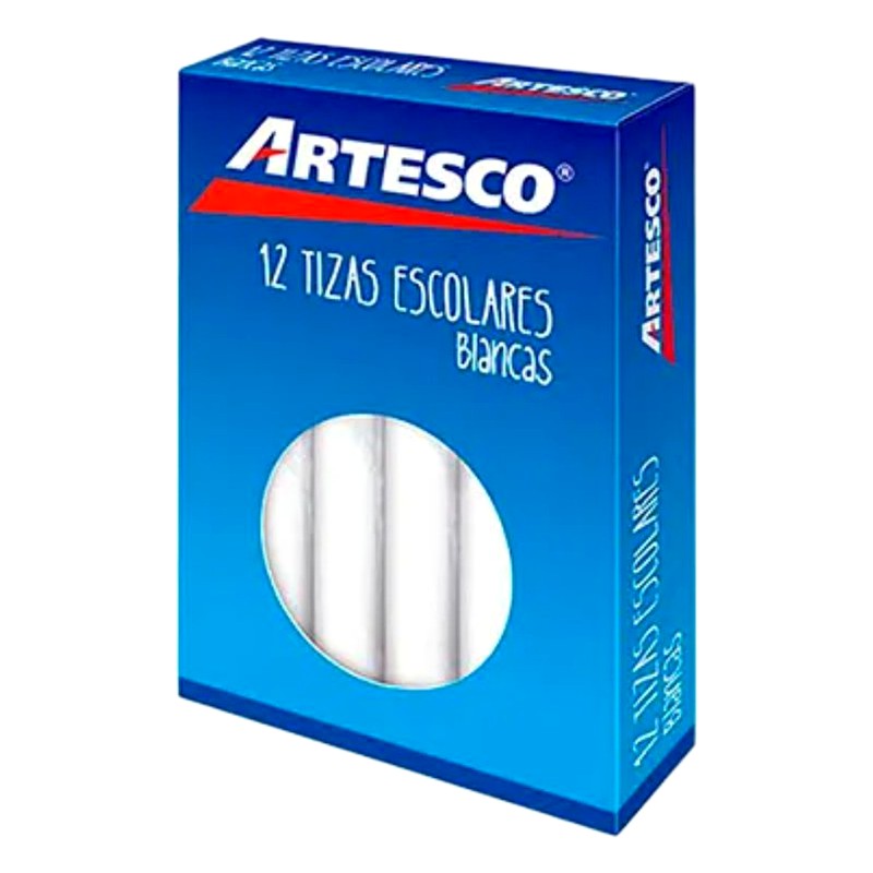 TIZA  BLANCA X 12 - ARTESCO