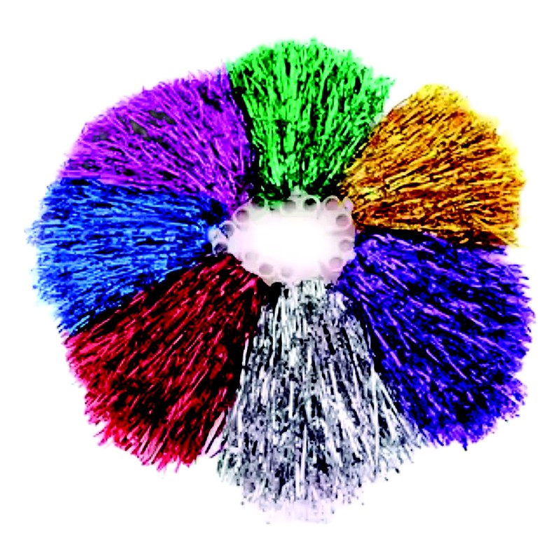 POMPONES METALICOS