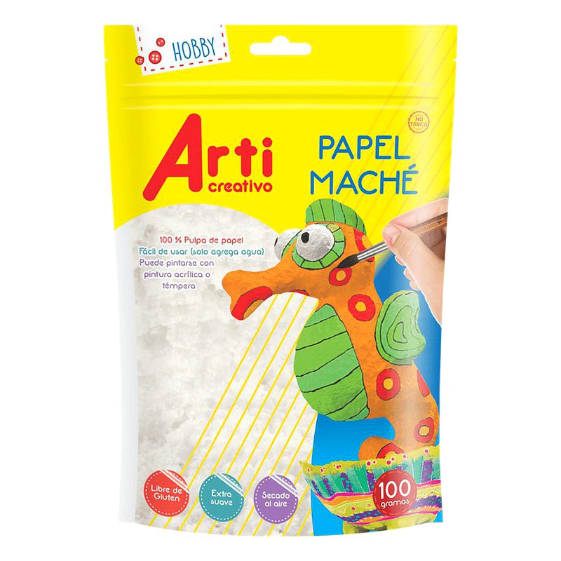 PAPEL MACHE 50gr. - ARTI CREATIVO