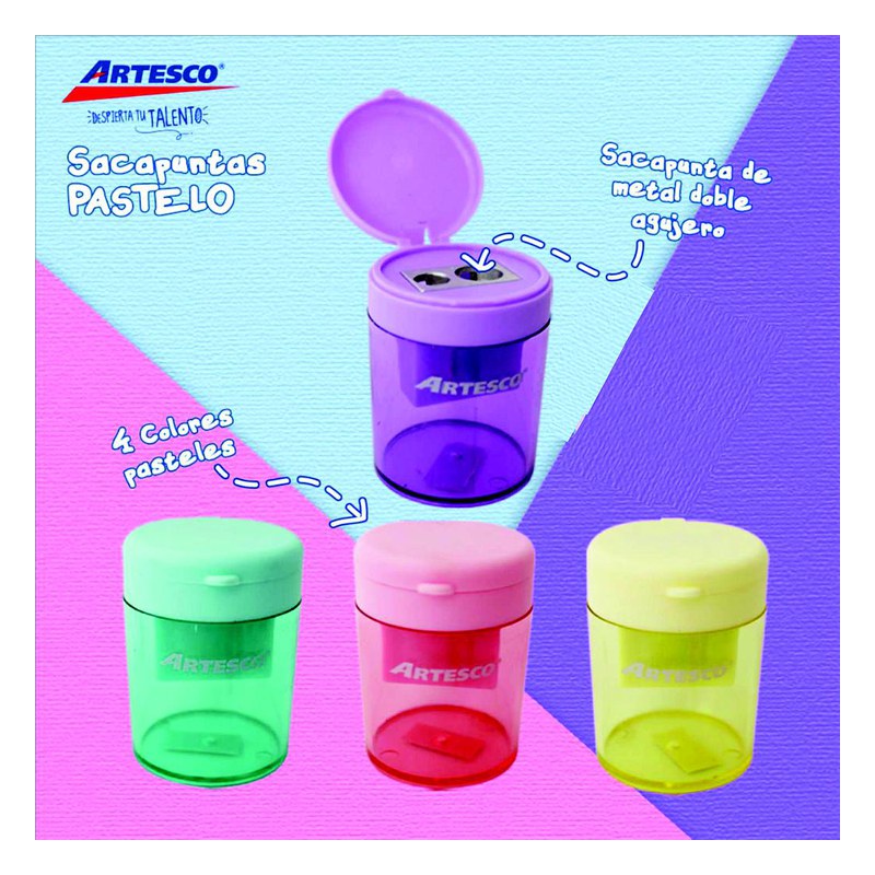 TAJADOR METAL DOBLE C/DEPOS - ARTESCO 