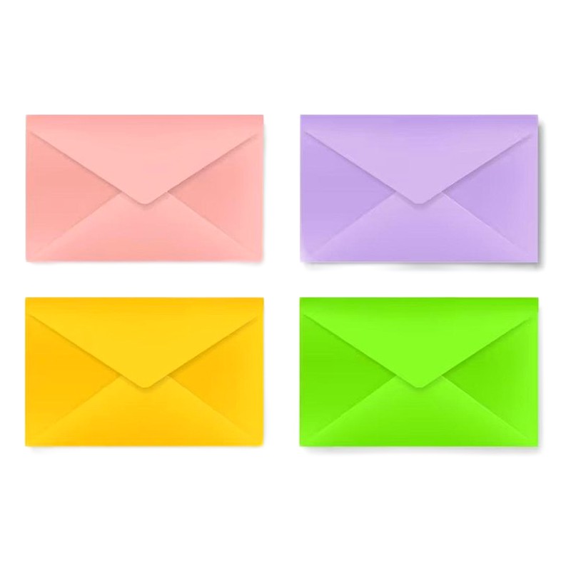 SOBRE DE CARTA COLORES