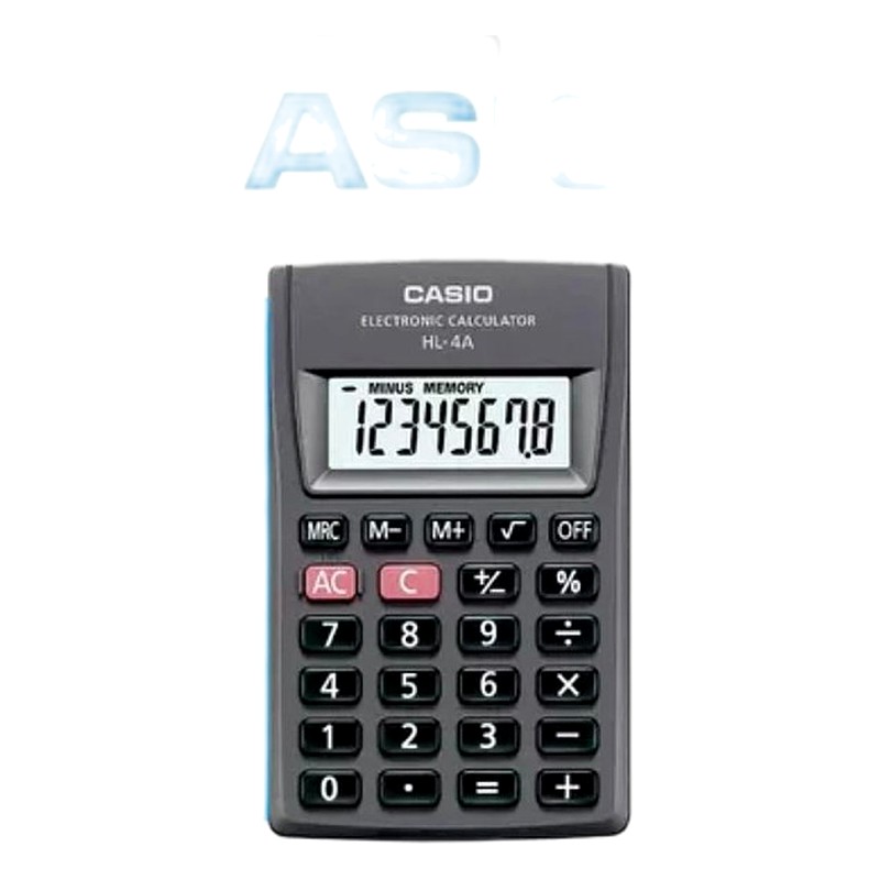 CALCULADORA HL4A - CASIO