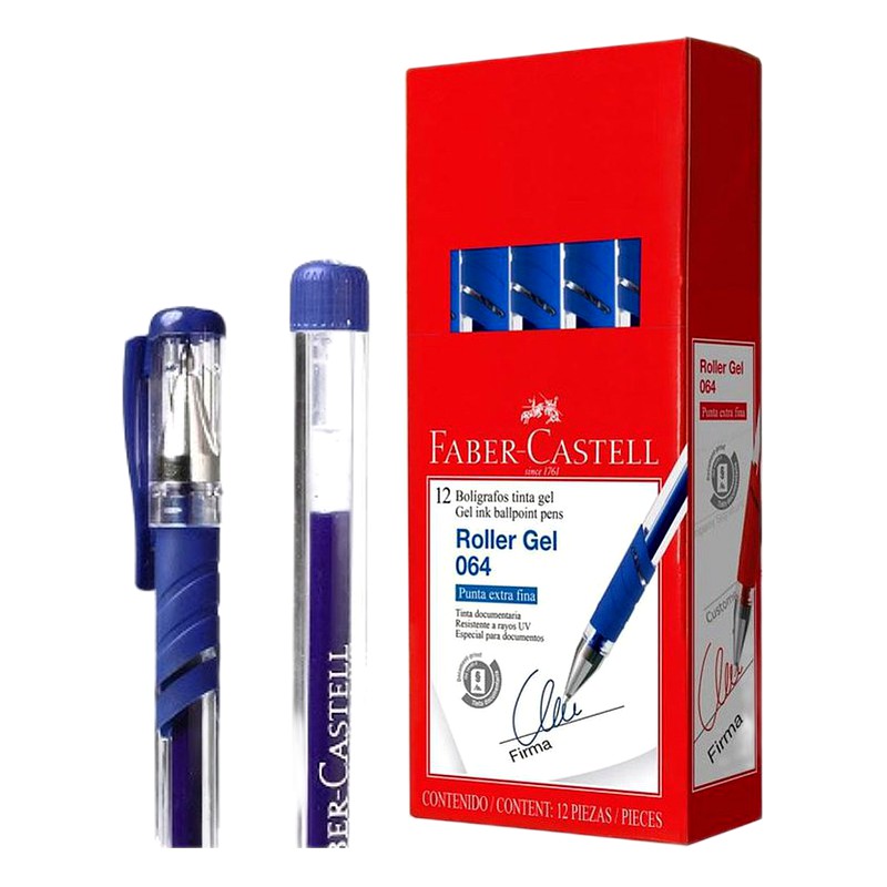 LAPICERO ROLLER GEL 064 - FABER CASTELL