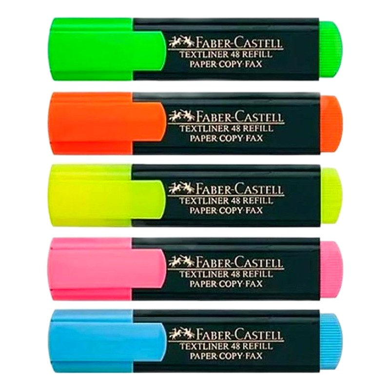 RESALTADOR TEXTLINER 48 - FABER CASTELL