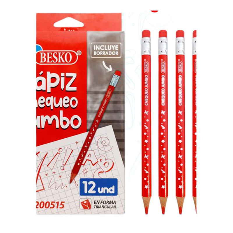 LAPIZ CHEQUEO JUMBO 