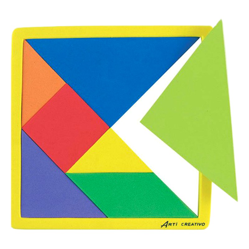 TANGRAM GOMA EVA - EVAFLEX