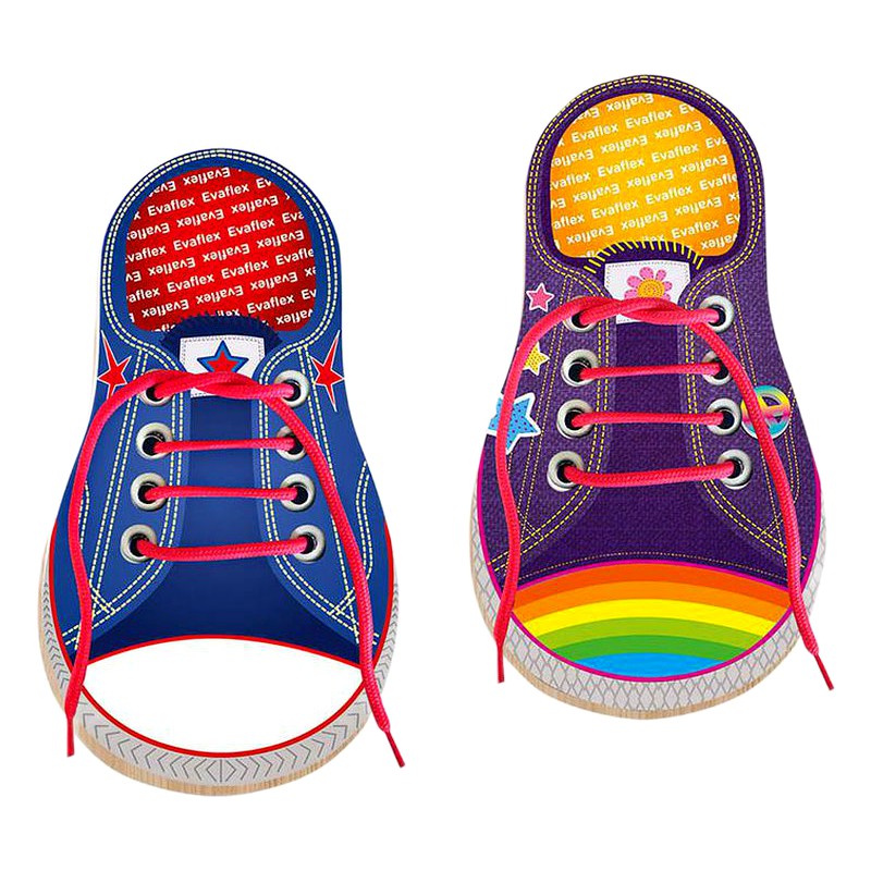 ZAPATILLA C/ PASADOR MADERA - EVAFLEX