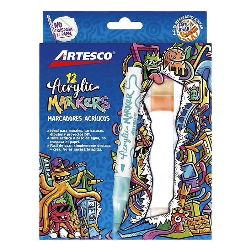 PLUMON ACRYLICO X12uni - ARTESCO