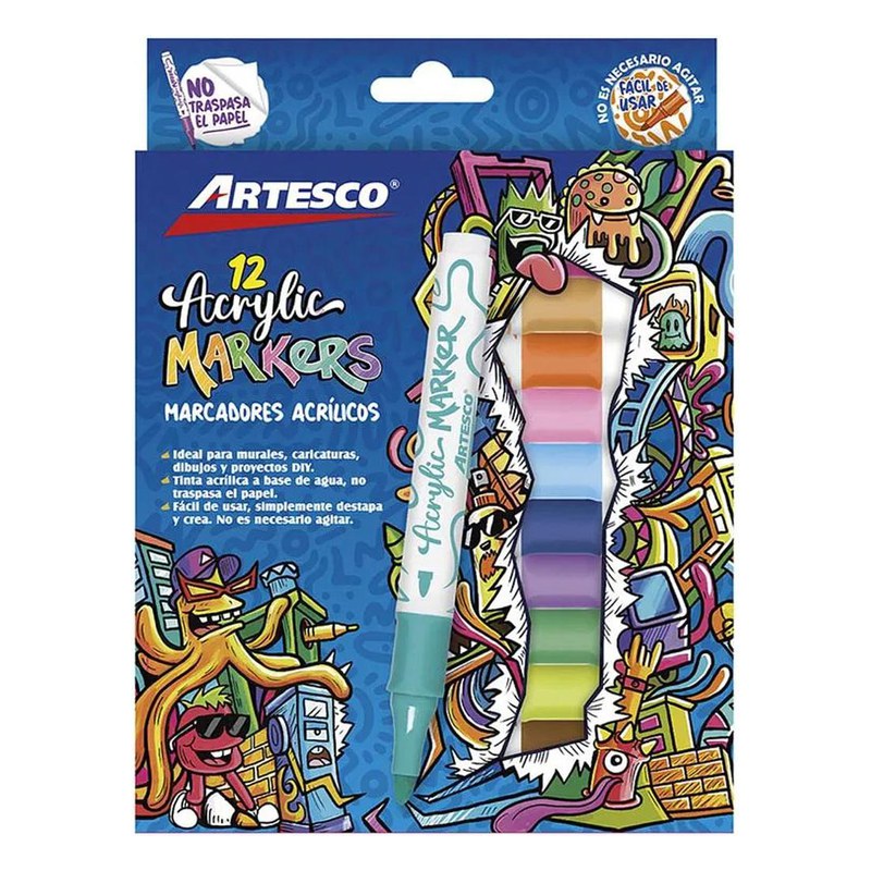 PLUMON ACRYLICO X12uni - ARTESCO