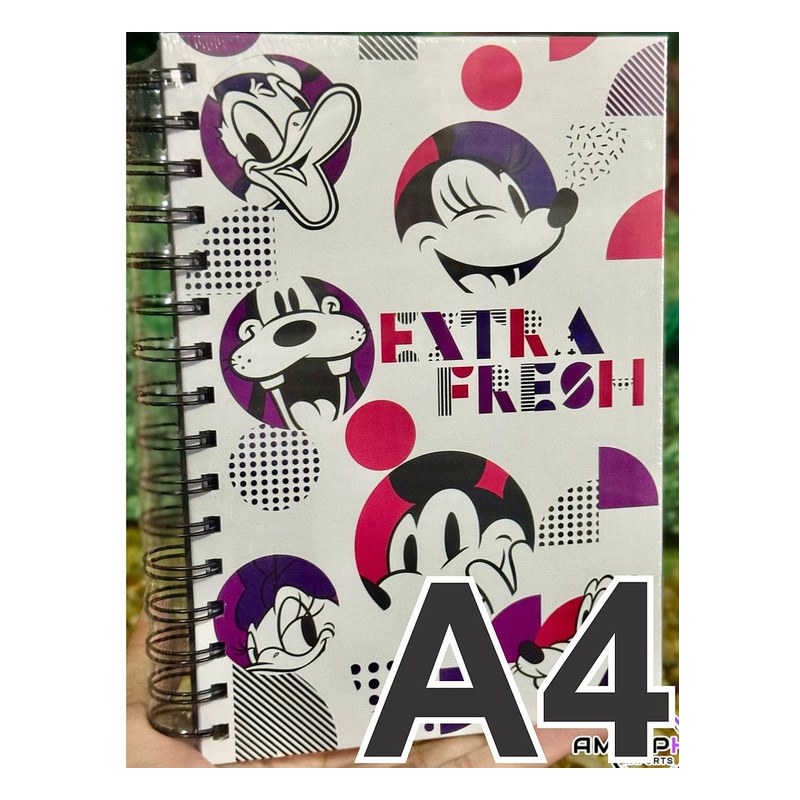 CUAD ANILLADO A4 T/DURA - DISNEY